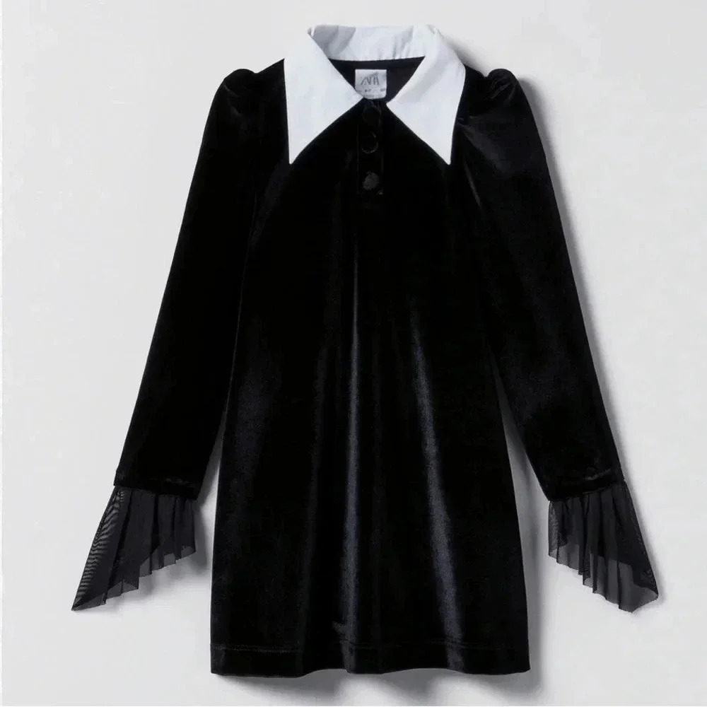 Zara Wednesday Dress